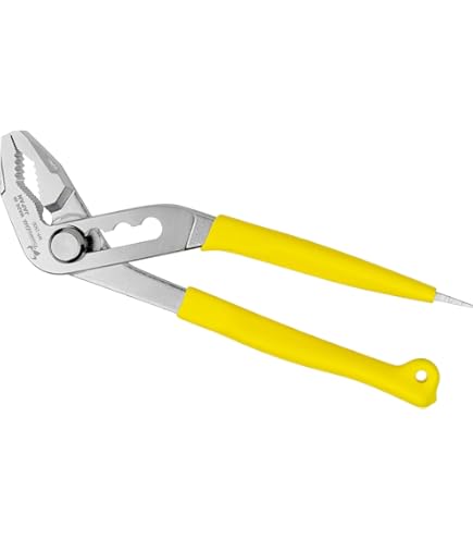 Amazon | Klein Tools D502-10TT ポンププライヤー 10インチ テザー